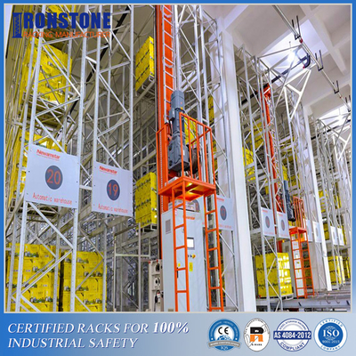 ASRS Crane Racking Inteligentny system magazynowania do pracy w magazynie przez cały rok