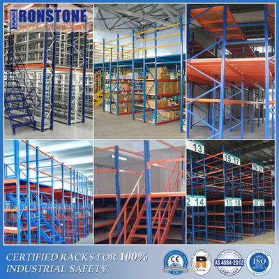 Wielowarstwowy system magazynowania mezaniny przemysłowej