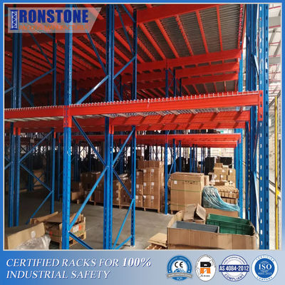 Mezzaniny Mezzaniny przemysłowe podtrzymane na półce