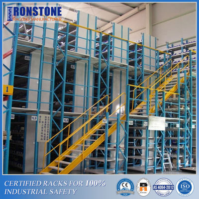 Wysokowydajny system półek stalowych do użytku przestrzennego